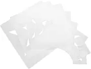 8pcs Reusable Star Stencil for Crafts Creative Hollow Templates for Drawing Painting Decorating Canvas and Easy to Clean Versatile Design