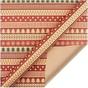 Wrapping Paper Christmas Kraft Paper 50 * 70cm DIY Wrapping Paper Set Merry Christmas Artware Packing Paper Vellum Origami Paper Recyclable