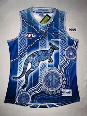 North Melbourne KANGAROOS 2022 Indigenous AFL Jersey/Guernsey *XL* QLD Seller