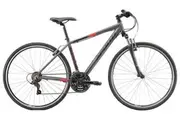 Apollo TRANSFER 10 Rail Trail Bike Matte Charcoal / Black / Red