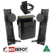 Vonnies Pack Black Holders fr Jerry Can, 2 Adj Rear Spare Wheel & 2KG Gas Bottle
