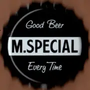 USA Plastic Lined Beer Crown Bottle Cap: M.Special Brewing