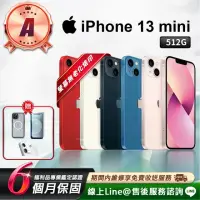 在飛比找momo購物網優惠-【Apple】A級福利品 iPhone 13 mini 51