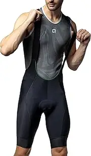 [ALE'] Men's Prr Green Speed Bib Shorts