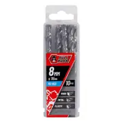 Full Boar 8mm M2 HSS Drill Bit - 10 Piece