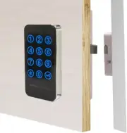 Electronic Cabinet Lock Kit Set, Digital Touch Keypad Lock, Password Entry and R