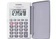 Casio POCKET Calculator HL-820LV-WE Large Display 8-Digit LCD WHITE HL-820 HL820