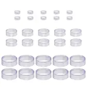 10Pcs Display Stand Clear Small Round Baseball Rings Stand Sphere Holder