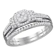 1/2CT-Diamond FASHION BRIDAL SET