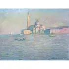 Monet Claude The Church San Giorgio Maggiore Venice Canvas Art Print Poster
