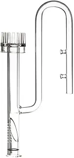 Hemispherical Glass Inlet and Outlet Pipes for Fish Tank, Filter Barrel Oil Removal, Bell Mouth Design with Water Grass Fixing