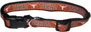 Pets First Collegiate Pet Accessories, Dog Collar, Texas Longhorns, Large