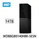 WD威騰 My Book 14TB USB3.0 3.5吋外接硬碟 WDBBGB0140HBK-SESN