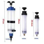 200/500/1500ML Car OIL Fluid Extractor Change Inspection Syringe Engine Transfer
