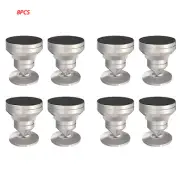 8PCS HI-FI Adjustable Audio Speaker Spikes Pads Stainless Steel Isolation Feet