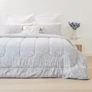 Blossom Cotton Rich Reversible Comforter Set - Double Bed