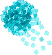 HAPINARY Glass Tiles Crafts - Glass Tiles Pieces for DIY Stepping Stones Coaster for Children Art Craft Projects Activities 15mm 200g