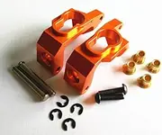 HPI BULLET3.0 MT ST Ken Block WR8 Flux Upgrade Parts Aluminium Alloy Front C HUB Carriers-1PR Set for 101209 Orange