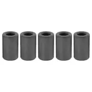 5Pc Toroid Ferrite Core,Ferrite Rings Toroid Core Iron(Dark Grey,12x6x20mm)