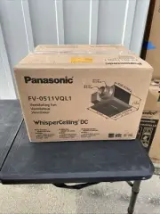 Panasonic WhisperCeiling DC Bath Exhaust Fan LED light 50/80/110 CFM FV-0511VQL1