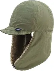 [YAMEE] Trapper Winter Hat for Men Cotton Warm Winter Hats Women with Ear Flaps with Plush Lined, Hat for Men Cold Protection, Unisex Aviator Hat Windproof Ski Hat