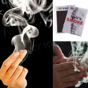 Close-up magic change gimmick finger smoke hell's smoke fantasy trick prop B-UU