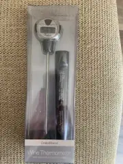 New TAYLOR/Crate & Barrel Gourmet Wine Thermometer