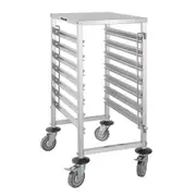 Vogue Gastronorm Racking Trolley 7 Level - Racking Trolleys (GG498) - GG498