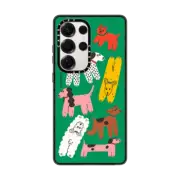 Galaxy S25 Ultra Impact Case Dog Park iPhone Case by Tess Smith-Roberts