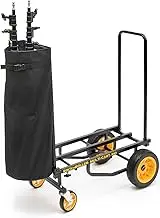Rock-N-Roller Handle Bag with Rigid Bottom for R8, R10, R12 Multi-Carts (RSAHBR8), Black