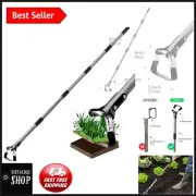 High-Quality Alloy Steel Gardening Hoe - Adjustable Length & Easy Grip Handling