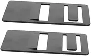 MUELODSIC 2pcs Rv Fridge Door Prop Clip Durable Locking Mechanism for Easy Installation Compatible with Dmxx Dmxx Rv Fridge Accessory for Secure Refrigerator Door Closure