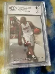 2003-04 Dwyane Wade Upper Deck Triple Dimensions Reflections #41 3x9.5