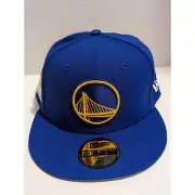 New Era Golden State Warriors Pop Citrus 59FIFTY Fitted Hat 6x Champ Patch 7 1/2