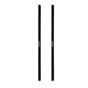 2Pcs 1 Meter Steel On-Stage Stands Subwoofer Speaker System Black Shaft Poles