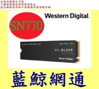 在飛比找Yahoo!奇摩拍賣優惠-全新台灣代理商公司貨 WD 威騰 黑標 SN770 1TB 
