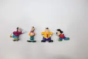 1992 Kellogg's Disney Goof Troop Redemption Set of 4 Characters