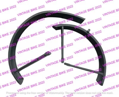 DKW RT100 DE LUXE 1935 & ONWARDS RAW STEEL MUDGUARD SET/FIT FOR