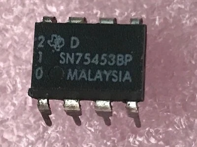 20 PCS of SN75453BP - DUAL PERIPHERAL DRIVERS TI