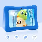 7-inch Android Tablets 32GB WiFi Bluetooth Educational Software for Kids-Blue