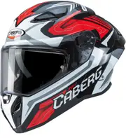 Caberg Drift Evo II Jamara Helmet, black-white-red, Size 2XL for Men Black White Red
