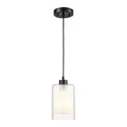 Trans Globe Lighting PND-2178 Modesto 5" Wide Mini Pendant – Black