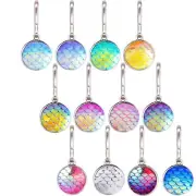 12 pcs Bling Zipper Pull Charms Zipper Pulls Replacement Zipper Tab Mend Fixe...