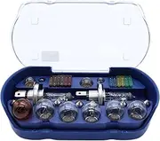 30 Pcs/SET SHLPDFM H4 Light Bulb Kit 12V 55W Halogen Bulb 380 Emergency Fuse Car Spares 233 Ba9s 382 380 Bayonet