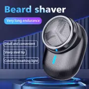 Mini Shave Portable Electric Shaver Beard Trimmer Shaving Blade Mens Razor