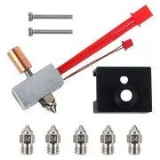 Sprite Extruder Pro Upgrade Heater Block Kit 300℃ High Temperature Chrome