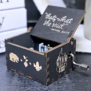 The Office Music Box Tv Show Dunder Mifflin Michael Scott Dwight Manual Crank