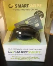 Smart Swipe Personal Credit Card Reader - Protect online shopping - New in Box