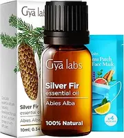 Gya Labs Silver Fir Essential Oil for Diffuser - Silver Fir Essential Oil for Skin - Silver Fir Oil for Hair, Aromatherapy, Soap, Candles - Fresh, Woody Scent - (10ml)
