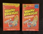 2004 SEALED WACKY PACKAGES Blaster Walmart & Blaster Target Bonus Boxes Series 1